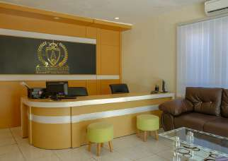 Area resepsionis Pacific Marine School
