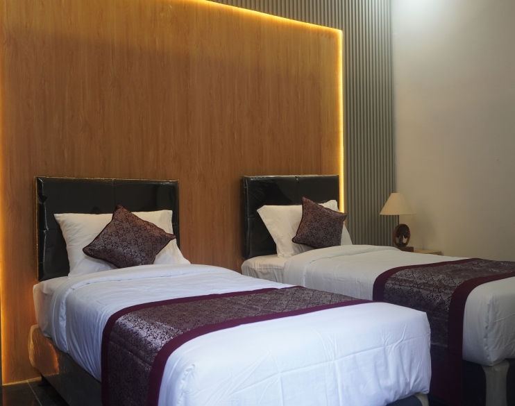 Kamar praktik housekeeping OMNA Bangli